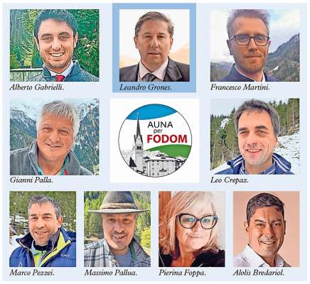 La lista »Auna per Fodom«.
