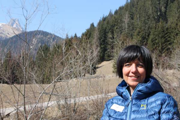 Mara Nemela, diretora de la Fondazion Dolomites Unesco.
