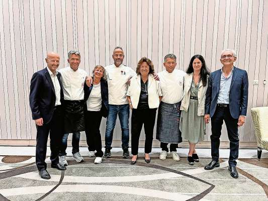 I chef anpezane a Milan, a parlà de ra manifestazion de setenbre »The Queen of taste«.
