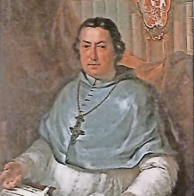Un depento de Leopoldo de Zanna, inze ra biblioteca de Neustift, voruda e fata su da el.
