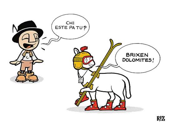 La caricatura dl'edema