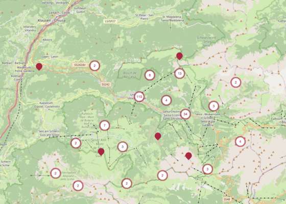 Geoportal – n pruiet nuef dl Museum Gherdëina