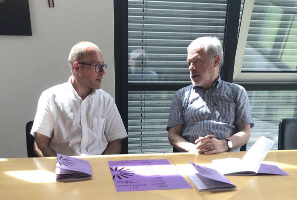 I mëmbri dl comité Konrad Tavella y Franz Comploi. foto:mo
