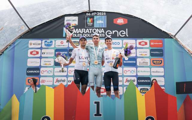 Maratona dles Dolomites-Enel 2025: la »Lüm« á implí i podesć