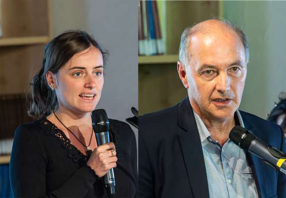 Sofia Stuflesser e Roland Verra. (Foto Freddy Planinschek)
