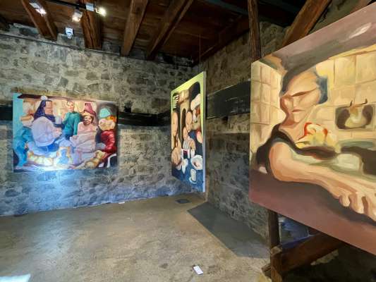 Un di salamënc dla mostra tla tor. foto:mo
