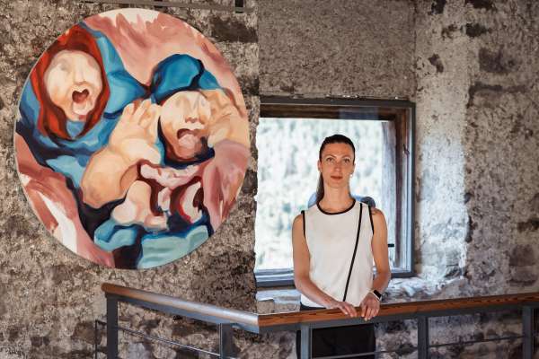L'artista Elisa Rungger. foto:ArgentoArtistry
