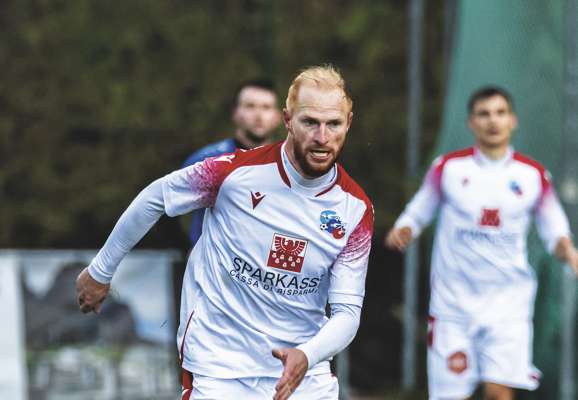 Jan Martin Vinatzer à fat l 1:0. FOTO FC Gherdëina
