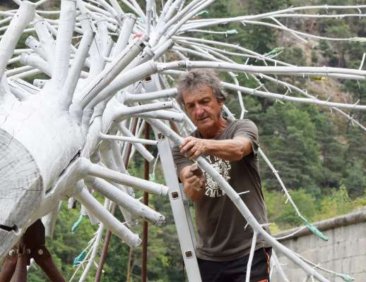Gregor Prugger, l davagnadour dl concurs "Ert X Merit Ladin". foto: provinzia/festung franzensfeste
