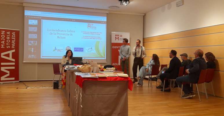 La mendranzes recognosciudes da la Lege 482 se à prejentà t.e Museo.
