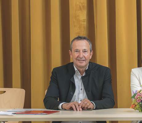 Ewald Moroder ie vizepresidënt dla Cumenanza raiunela y nscila sambën te Jonta. (FOTO    Cumenanza raiunela)
