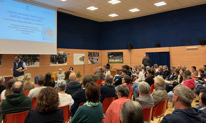 L’inaudazion de na edizion di egn passé de la Setemèna del Azet.

