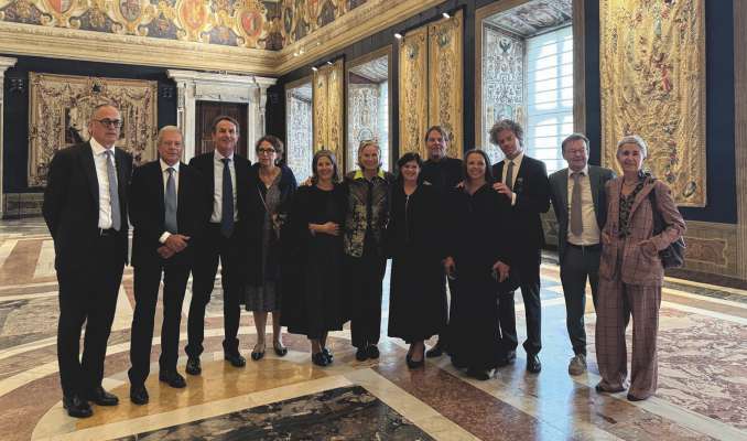 L cunsëi dla lia Zënza Sëida al Quirinale. 
