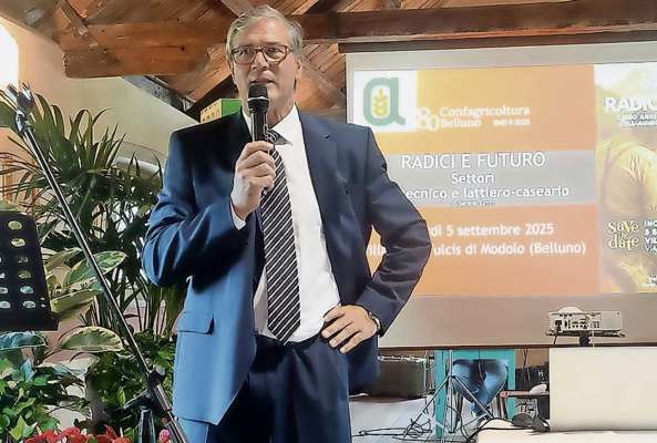 Couta de souranot per sostignì i bacagn da mont; l si de Confagricoltura Belluno