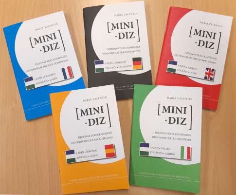 I cinch Minidiz con la terminologoa sportiva per ladin.
