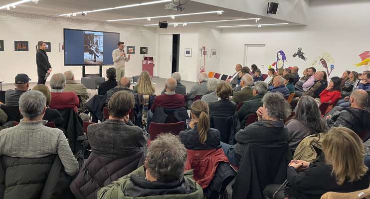 N momënt tratan la presentaziun. foto:mo
