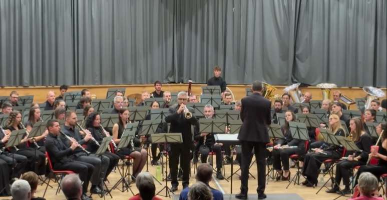 L’ejibizion de Marco Braito, Pruma Tromba de l’Orchestra Nazionèla RAI
