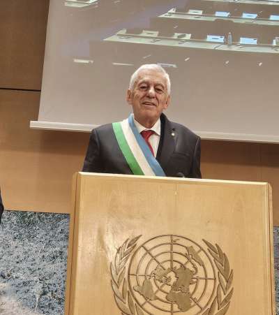 Leopoldo Rizzi al Forum su la Mendranzes de l’ONU