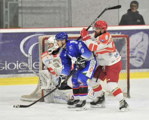 N moment de la partida anter Fascia e Alleghe. (Foto: Matteo Floridia)
