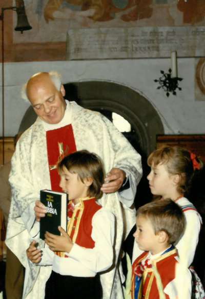 Don Damiano con bec da Vich.
