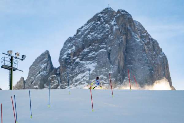 Sun Aloch se arcedea i campions mondi&egrave;i de slalom.
