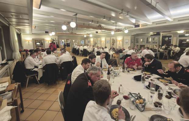 Na bl&ograve;ta cumpan&igrave;a ntan la senteda generela di Destudafuech de Urtij&euml;i. 
