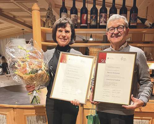 Else Senoner y Bruno Senoner ie da
