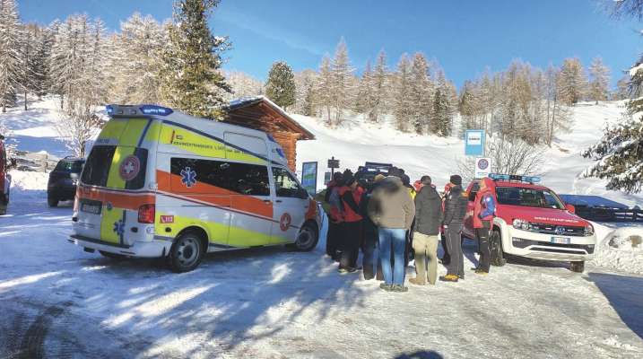 L mum&euml;nt canche n ti &agrave; s&euml;urandat l&rsquo;&euml;ila ala Cr&euml;usc Blancia sa Sciuz.
