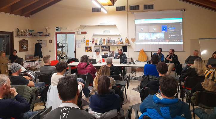 L'ultima radunanza del Ski Team Fascia.
