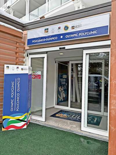 El Codivilla in Anpezo: ades policlino par ra Olimpiades, dap&ograve; ospedal par dute i zitadis.
