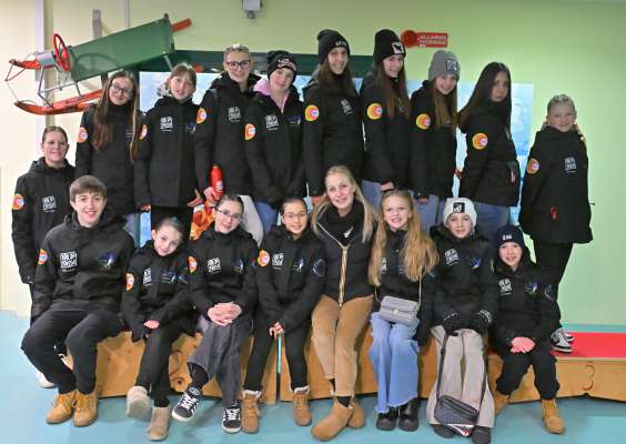 La squadra di Pavei d'Arjent de Fascia tel Friul.
