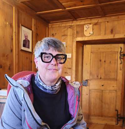 Giovanna Zancanaro, presidenta de Fassa Solidale.
