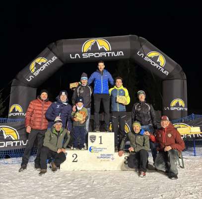 I venjidores del Trofeo Ski Alp 4 Val&egrave;des La Sportiva.
