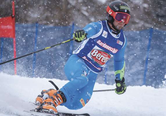 Raphael Mahlknecht a Bardonecchia. Un n iede iel tum&agrave; ora, n iede iel ruv&agrave; setim.
