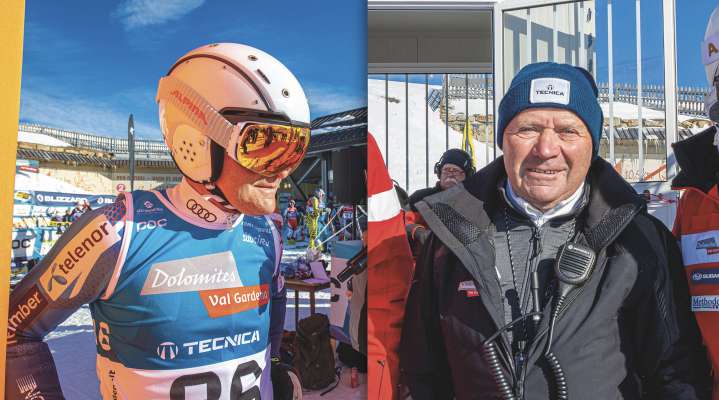 Peter Perathoner y Giuani Kasslatter (Fotos: Lia dl Turism de S&euml;lva)
