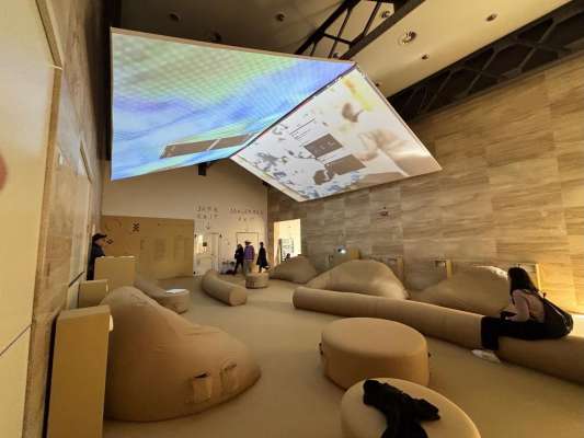 L spazie espositif del MAMbo, l Museo de &Egrave;rt moderna de Bologna.
