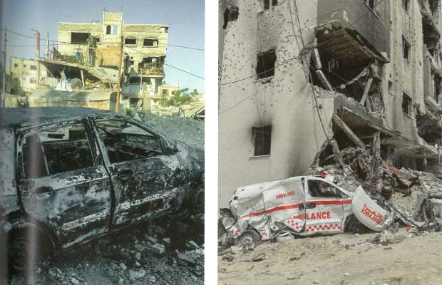 Retrac touc dal liber de Giudetti: "Con i miei occhi: Quello che ho visto a Gaza".
