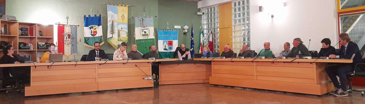 La sent&egrave;da del Consei de Comun de Cianacei.

