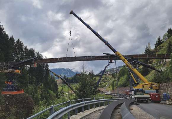 Cun l puent nuef ta Dorives che fej pert dl pruiet Rodaval iesen a bon pont cun i l&euml;ures.
