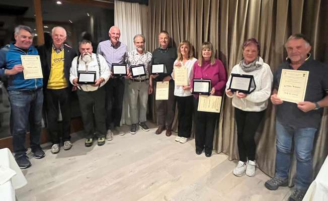 Donatores da Vich premi&eacute; del 2025. Fiorenzo Ghetta l &eacute; secondo cencia.
