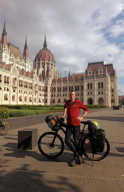 Andrea Moling dan le parlam&euml;nt a Budapest. foto:AM
