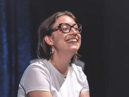 L'aut&euml;ura de Puntives Nadia Rungger.(Foto: Florian Dariz)

