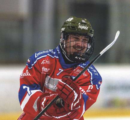 Diego Demetz jugher&agrave; in&ograve; per l HC Gherd&euml;ina. (FOTO HCG)
