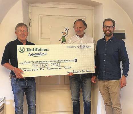 2.660 euro ti &agrave; la Scola de Schi de S&euml;lva dunfr&igrave; ala Lia Peter Pan de S&uuml;dtirol. 

