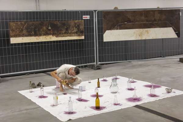 Claus Soraperra tratan la performance. (Foto: &copy; Freddy Planinschek)
