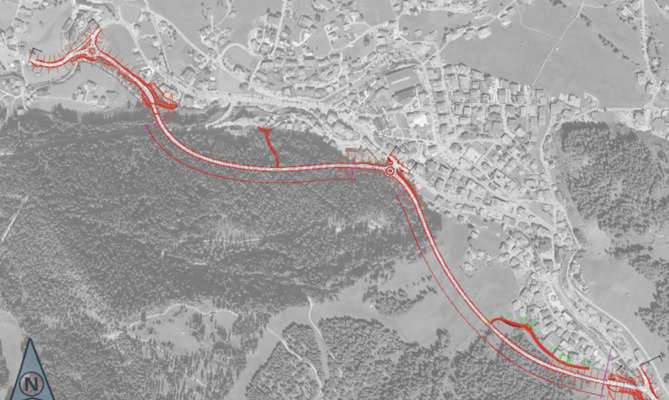 L ie un&igrave; nvi&agrave; via l mudam&euml;nt dl plann urbanistich. Ai 18 de set&euml;mber &agrave; la Jonta provinziela de Bulsan nvi&agrave; via la pruzedura. (Foto: USP/Departim&euml;nt Nfrastrutures y Mublt&agrave;)
