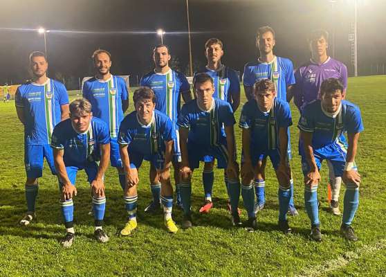 La squadra del Fascia Balon te la partida contra l Roncegno.
