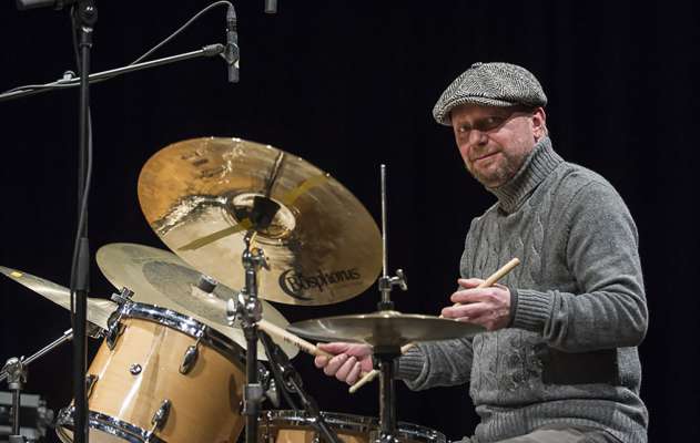 Enrico Tommasini, artist e diretor artistich del Dolomiti Ski Jazz. (foto: Dan Codazzi)
