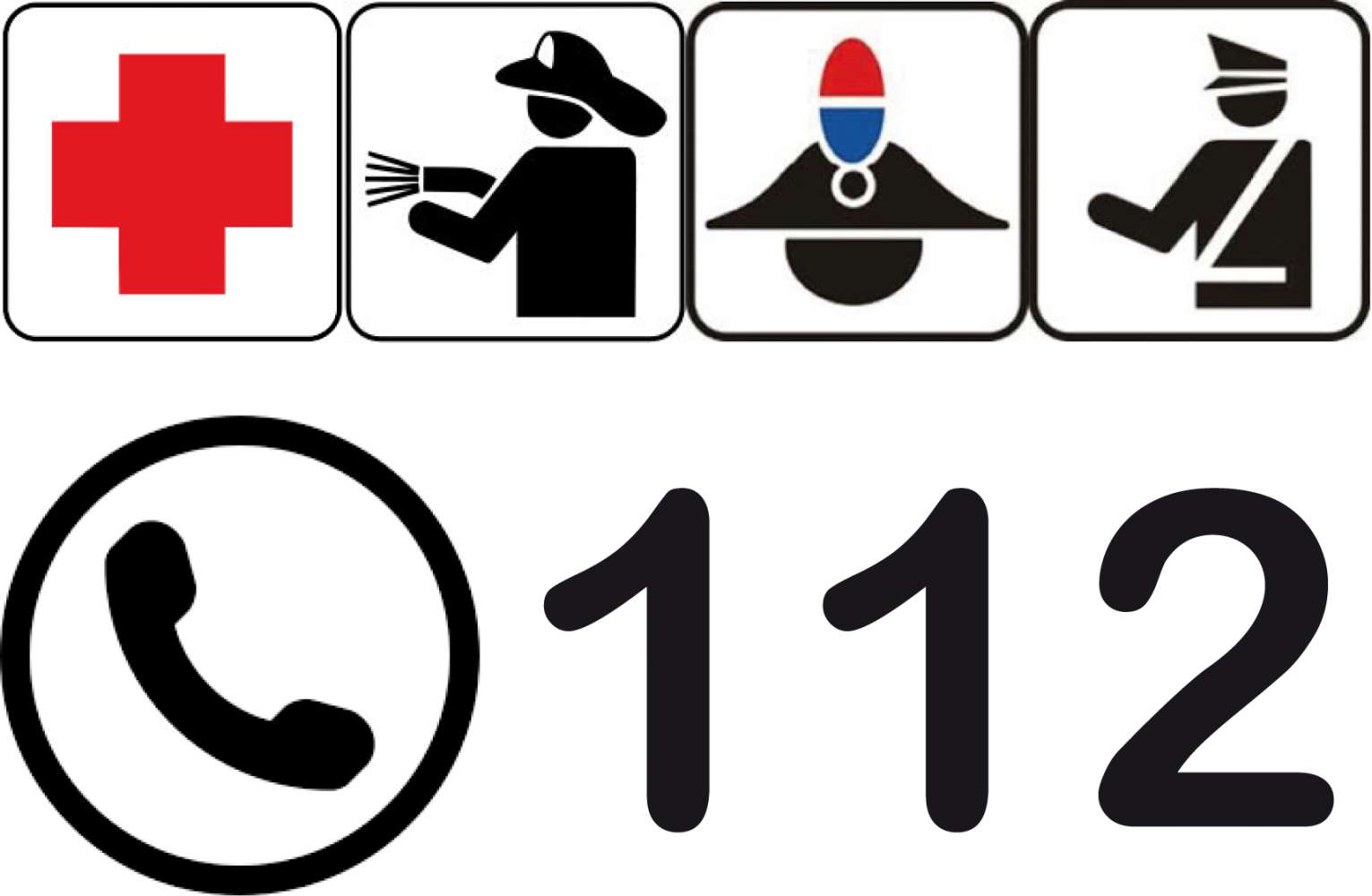 Dai 17 d'otober inant vel ince te Südtirol le numer unitar 112.